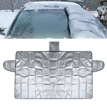 Солнцезащитный козырек для всех погодных условий, крепление на присоске, лобовое стекло, защита от снега и мороза для всех автомобилей, защита от жары и холода, всесезонный солнцезащитный козырек 1pc