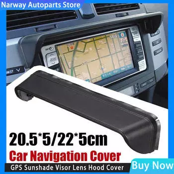 Солнцезащитный козырек GPS, козырек для объектива, крышка для автомобильного экрана, солнцезащитный козырек для 7-дюймовых, 8-дюймовых навигационных аксессуаров H2K6
