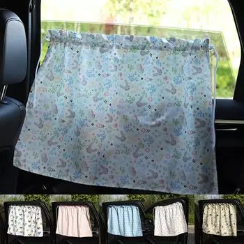 Солнцезащитный козырек на боковое окно автомобиля телескопический для разных размеров 1 шт. многоцветный УФ-изоляционный автомобильные аксессуары G8B7