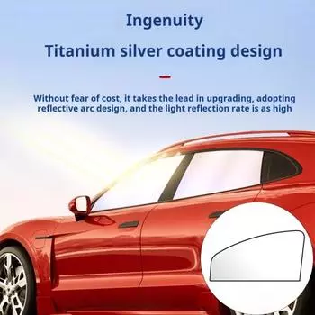 Солнцезащитный козырек на боковое окно автомобиля, занавеска для конфиденциальности, УФ-защита от солнца, простая установка, универсальный солнцезащитный козырек на переднее сиденье Square