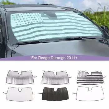 Солнцезащитный козырек на лобовое стекло автомобиля, складной солнцезащитный козырек, подходит для Dodge Durango 2011 Up, аксессуары для салона автомобиля Choice A
