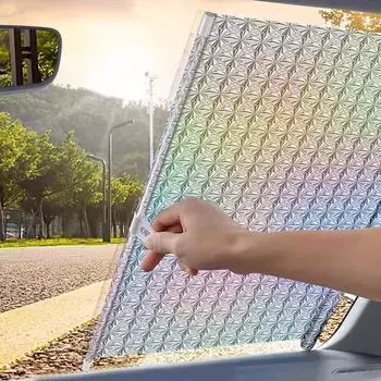 Солнцезащитный козырек на лобовое стекло автомобиля, защита от ультрафиолетового излучения для дома, спальни, солнцезащитный козырек на окно, блокирующий защиту от солнца