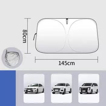 Солнцезащитный козырек на окно автомобиля, козырек от солнца, крышка на лобовое стекло автомобиля, солнцезащитный козырек от снега и льда, солнцезащитный козырек на лобовое стекло автомобиля, солнцезащитный козырек на лобовое стекло автомобиля 140*70cm