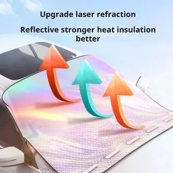 Солнцезащитный козырек на окно автомобиля с сильными магнитами, теплоизоляция, защита от ультрафиолета, солнцезащитная пленка, универсальный автомобильный солнцезащитный козырек на лобовое стекло S