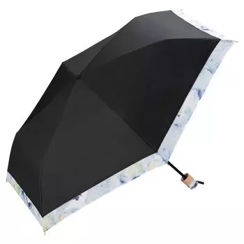 Солнцезащитный козырек Органза Тень Защита от УФ-лучей Жара Для Солнечной и Дождливой Складной Для [2025] Wpc. Зонт, Принт, Мини, Черный, 100% Рейтинг, 100% Рейтинг, UPF50+, чёрный