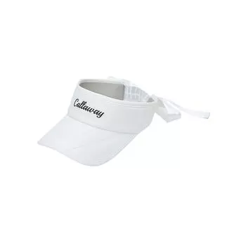 Солнцезащитный козырек размер Hat Golf C24191213 [Callaway] женский (с лентой, регулируемая) / / 1030_Белый