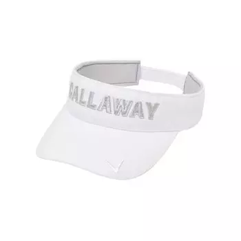 Солнцезащитный козырек размер Кепка для гольфа C24291211 [Callaway] Женская (замшевый стиль, регулируемый) / / 1030_Белый