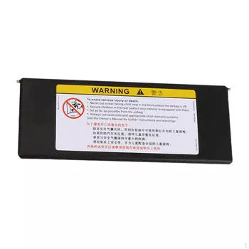 Солнцезащитный козырек салона автомобиля, крышка зеркала 23196443, сменная деталь Black