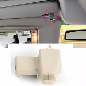 Солнцезащитный козырек салона автомобиля с фиксированной пряжкой, фиксирующий зажим для солнцезащитного козырька, подходит для Land Rover L322 2003-2012 EGP000050NUG, сменные аксессуары