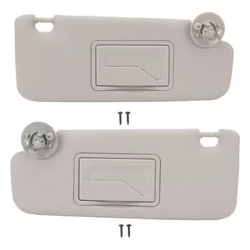 Солнцезащитный козырек, серый пластик P95327509 Регулируемый внутренний солнцезащитный козырек для Aveo 2011 года?2016 Left