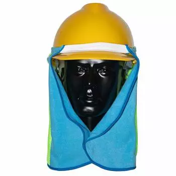 Солнцезащитный козырек синего и зеленого цвета, козырек, защитный козырек, светоотражающая полоса, дышащая, хорошо видимая каска серый