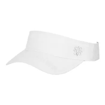 Солнцезащитный козырек унисекс, размер шляпы для гольфа [St. Эндрюс] (штампованный логотип, регулируемый) / / 042-4187502 030_Белый