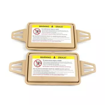 Солнцезащитный козырек, зеркальная крышка, комплект зеркал TAN для Mercedes W210 W211 2108102510 2118100410