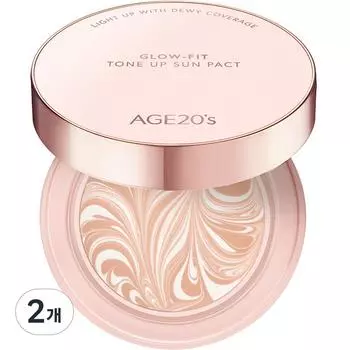 Солнцезащитный крем Age to Wenness Glow Fit Tone Up SPF50+ PA++++, 12,5 г, 2 шт.