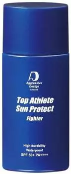 Солнцезащитный крем агрессивный дизайн Top Athlete Sun Protection Fighter 62 г