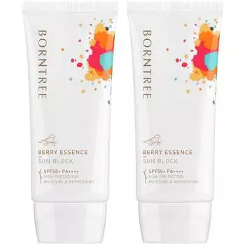 Солнцезащитный крем Bontree Berry Essence SPF50+ PA++++ корейская косметика