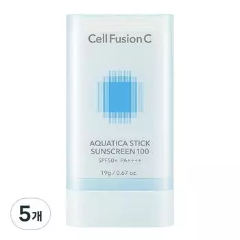Солнцезащитный крем Cellfusion C Aquatica Stick 100 SPF 50+ PA++++, 5 шт.