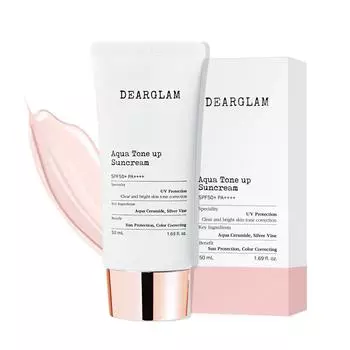 Солнцезащитный крем Dear Glam Aqua Tone Up, 50 мл, 2 шт.