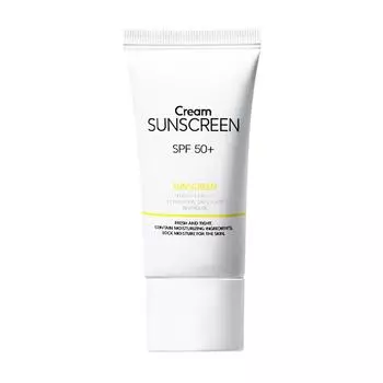 Солнцезащитный крем для женщин 50+ – безопасный натуральный солнцезащитный крем для женщин – водостойкий солнцезащитный крем – широкая защита от солнца UVA/UVB 60 г One Size