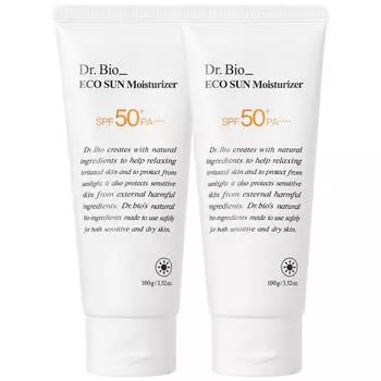 Солнцезащитный крем Dr.Bio Eco SPF 50+ PA++++, 100 г, 2 шт.