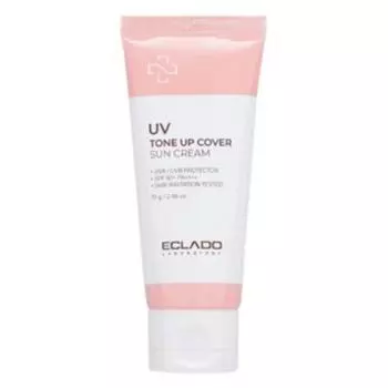 Солнцезащитный крем Eclado UV Tone-Up Cover SPF50+ PA++++, 70 г, 1 шт.