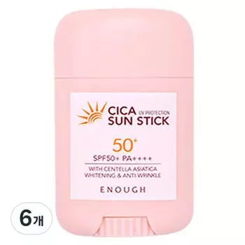 Солнцезащитный крем Enough Cica SPF50+ PA++++, 20 г, 6 шт.