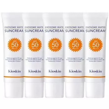 Солнцезащитный крем Exosome cica water pore, сужающий поры за 7 дней, сужающий поры, сужающий поры, комплексный уход в форме бабочки, 5 шт., 50 мл