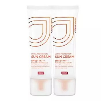 Солнцезащитный крем Jaminkyung Crema Caracol Ultra Protection SPF50+ PA+++, 50 мл, 2 шт.