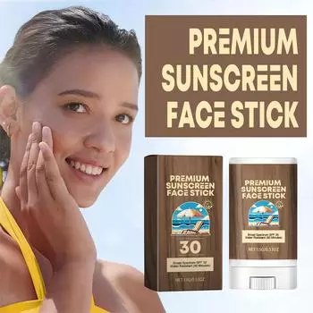 Солнцезащитный крем-карандаш Защита от ультрафиолета Солнцезащитный крем Изоляция Солнцезащитный крем для лица Солнцезащитный крем Водостойкий солнцезащитный крем Увлажнитель Защитный крем для кожи 1pc