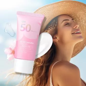 Солнцезащитный крем LAIKOU Sakura 50 г Средства по уходу за кожей 50g Moisture