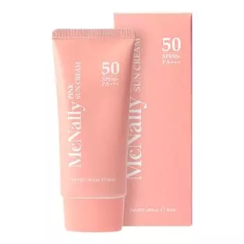 Солнцезащитный крем McNally Pink SPF50+ PA+++, 50 мл, 1 шт.