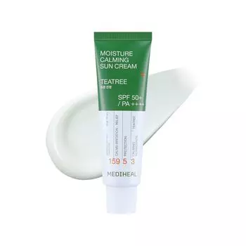 Солнцезащитный крем MEDIHEAL OFFICIAL Moisture Tone Up (Чайное дерево)