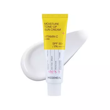 Солнцезащитный крем MEDIHEAL OFFICIAL Moisture Tone Up (Витамин С)