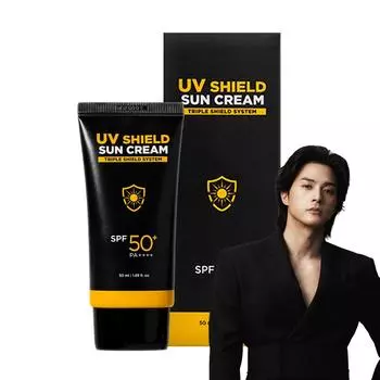 Солнцезащитный крем MIF UV Shield SPF50+ PA++++, 50 мл, 1 шт.