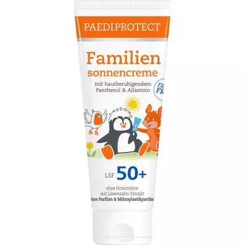 Солнцезащитный крем PAEDIPROTECT SPF 50+ семейный тип 200 мл
