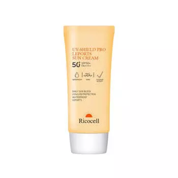 Солнцезащитный крем Ricocell UV-Shield Pro Leports SPF50+ PA++++ 70 мл * 1 шт./2 шт./3 шт./4 шт. 1Pc