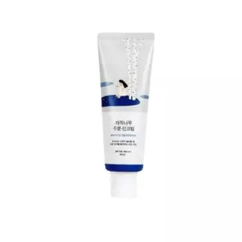 Солнцезащитный крем Round Lab Birch Moisture, большая емкость 80 мл, 1 шт.