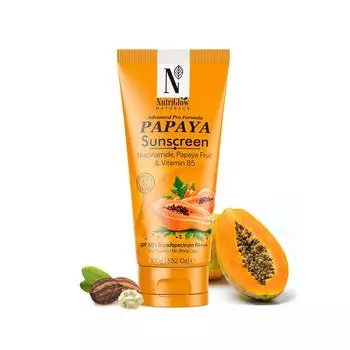 Солнцезащитный крем с папайей Advanced Pro Formula от NutriGlow Natural SPF 50 (3,5 унции) 3.5 oz
