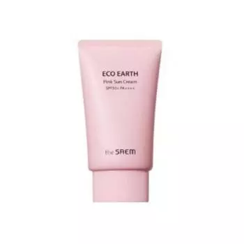 Солнцезащитный крем Saem Eco Earth Power Pink SPF50+ PA++++, 50 г, 2 шт.