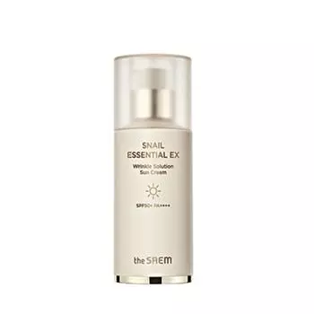 Солнцезащитный крем Saem Snail Essential EX Wrinkle Solution, 40 мл, 1 упаковка