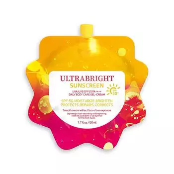 Солнцезащитный крем SPF50+ UV Освежающий Водостойкий и Потостойкий Дорожный формат Солнцезащитный крем для лица 50 мл One Size