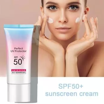 Солнцезащитный крем Spf 50+ для лица и тела, изоляция, отбеливание, водостойкий солнцезащитный крем для чувствительной кожи, УФ-защитный крем 60 мл 1pc