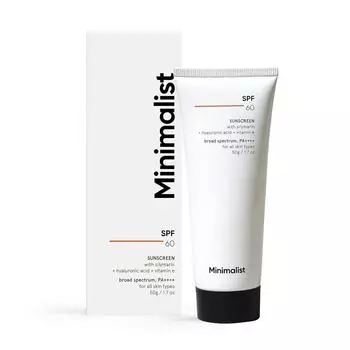 Солнцезащитный крем SPF 60 (50 г), Sunscreen SPF 60, Minimalist