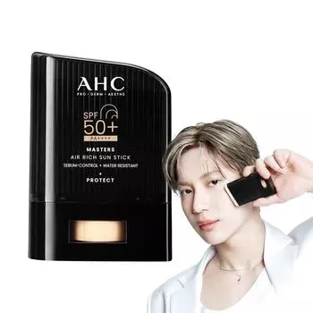 Солнцезащитный крем-стик AHC Masters Air Rich SPF50+ PA++++, 14 г, 1 шт.