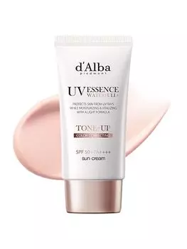 Солнцезащитный крем Tone Up 50 мл, УФ-основа под макияж, прозрачная УФ-защита, УФ-солнцезащитный крем для лица и всего тела, чувствительной кожи, сухой кожи, гипоаллергенный, веганский