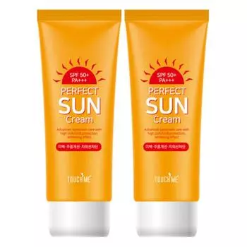 Солнцезащитный крем Touch Me Perfect SPF50+ PA+++, 60 мл, 2 шт.