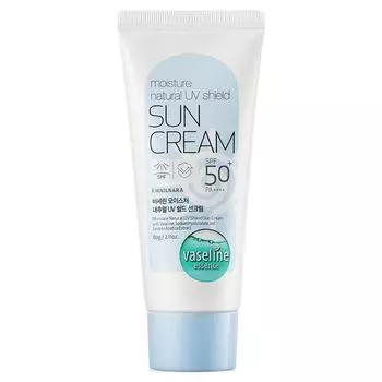 Солнцезащитный крем Vaseline Moisture UV Shield SPF50+ PA++++, 1 шт., 60 г