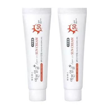 Солнцезащитный крем Wellbeing Health Pretty Face, 2 упаковки