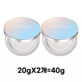 Солнцезащитный кушон Makeup Helper Vegan Essence SPF50+ PA++++, 40 г, 2 шт.