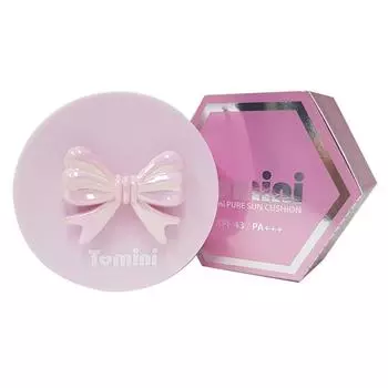 Солнцезащитный кушон Tomini Pure Sun SPA43 PA+++ Ribbon светло-розовый, 14,5 г, 1 шт.